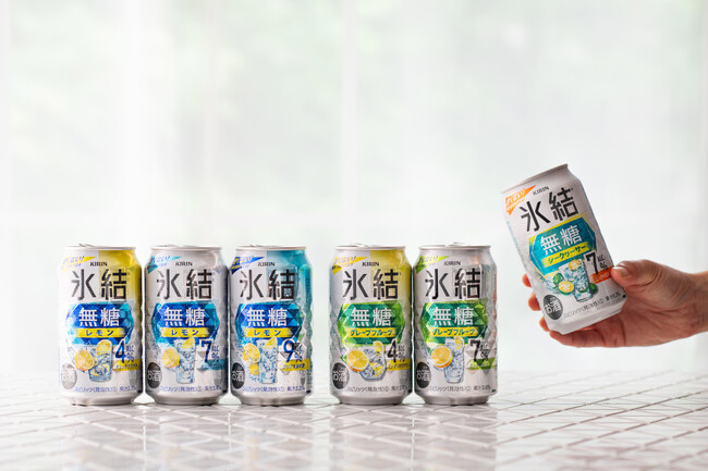 「氷結(R)無糖」シリーズ、年間販売目標を達成!年末年始需要に向けて2割増産