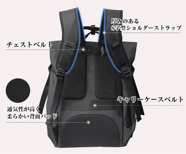 クールでクリーン!見た目と機能性を追求した美しくて清潔な2in1バックパック