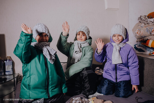 厳冬下ウクライナ、インフラ被害に警鐘「何百万人もの子どもが危険に」【プレスリリース】
