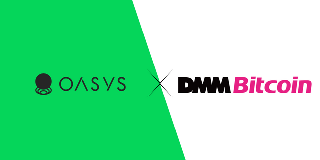 Oasys、DMM Bitcoinへの上場が決定。国内4社目の上場へ