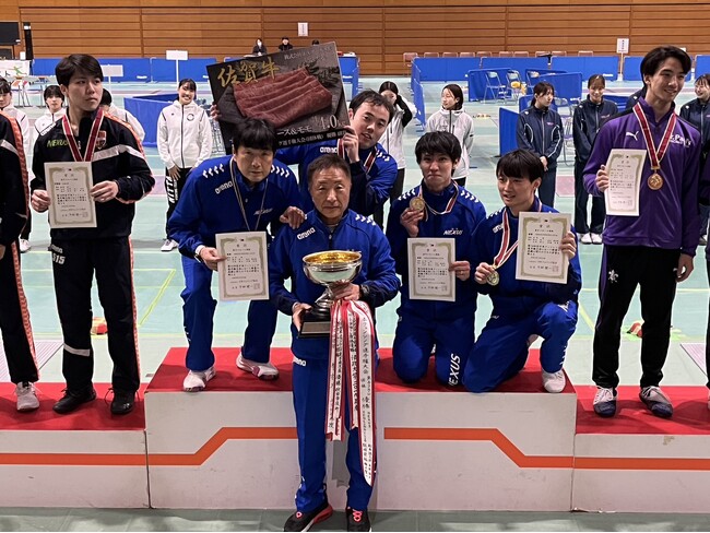 第76回 全日本フェンシング選手権「ネクサス 団体優勝V3!」