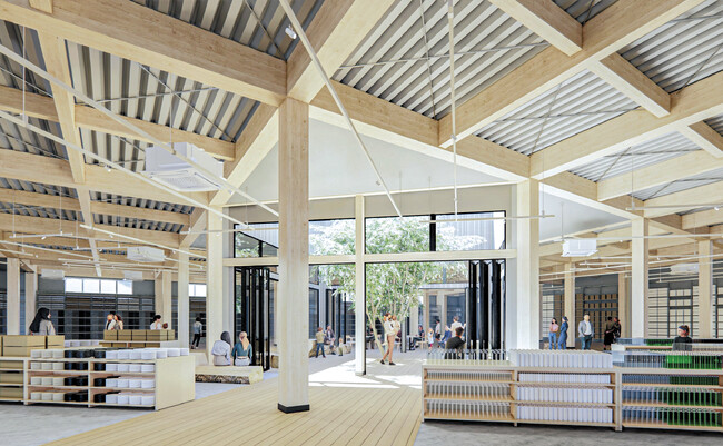 エヌ・シー・エヌ、大規模木造店舗の構造現場見学会をMUJI HOUSEと共催