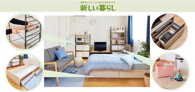 【ホームコーディ】“新しい暮らし”を快適にする商品を3つのテーマで提案