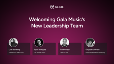 Gala Music、Web3音楽革命を推進するパワフルなメンバーを発表
