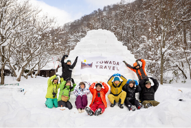 イグルー作り体験は今冬、休屋・焼山の2会場にて実施