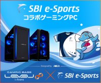 ゲーミング PC LEVEL∞、「SBI e-Sports」 APEX部門 大会応援キャンペーンとして5,000円OFF WEBクーポン配布 さらに、サイン色紙などが当たるキャンペーン実施