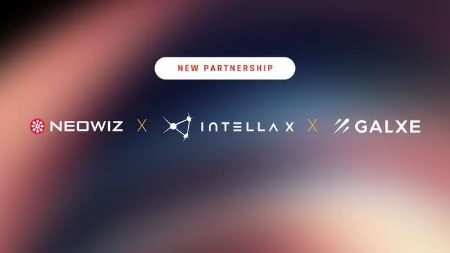 【NEOWIZ プレスリリース】『Intella X』 『Galxe』と パートナシップ締結