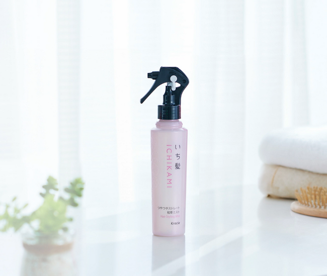 スタイリング&ケアの「いち髪 スタイリングシリーズ」から「つやつやストレート和草ミスト」新発売!