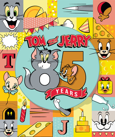2月10日は「トムとジェリー」の誕生日「トムとジェリー」85周年を祝うセレブレーションイヤーが開幕!記念ビジュアルもお披露目!コラボ企画も続々！