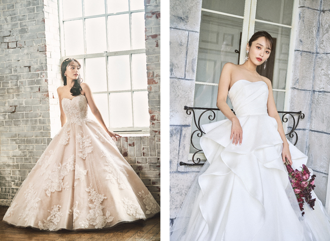 モデルの近藤千尋さんプロデュースの婚礼衣裳ブランド『CHIHIRO Kondo』永遠に愛される花嫁をイメージした“幸せすぎるウェディングドレス”2デザインを発表！