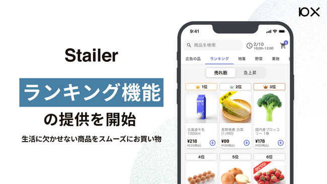 小売ECプラットフォーム「Stailer(ステイラー)」が 「ランキング機能」の提供を開始