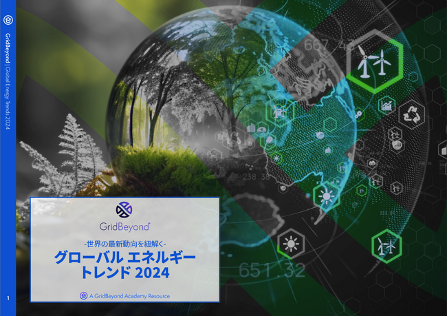 GridBeyond | 世界の最新動向を紐解くグローバルエネルギートレンド2024のホワイトペーパー(日本語版)を無料公開