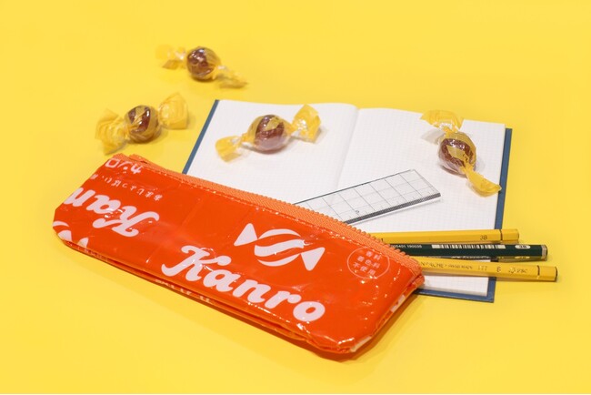 異業種他社との共創でサステナブルな取り組みに挑戦「ピュレグミ」や「カンロ飴」のパッケージから生まれたアップサイクル雑貨をKanro POCKeTで販売開始