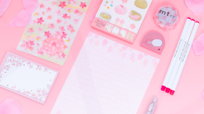 春をはこぶ、桜アイテムづくしの文房具ボックスを2024年3月1日(金)より海外発売開始
