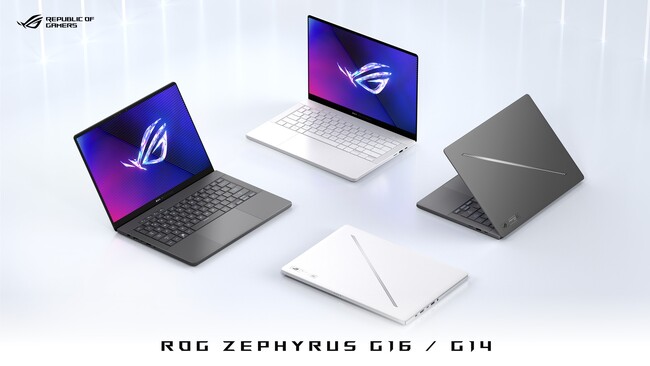究極の薄型軽量と圧倒的なパフォーマンスを実現したゲーミングノートPC「ROG Zephyrus G16 / G14」を発表
