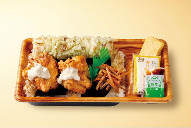 ~唐揚げ×のり弁当~最強コンビのサンキュッキュッ!!