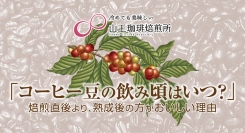 「コーヒー豆の飲み頃はいつ？」焙煎直後より、熟成後の方がおいしい理由について、茨城県取手市の山王珈琲焙煎所が、自社サイトでブログ記事と動画を公開！