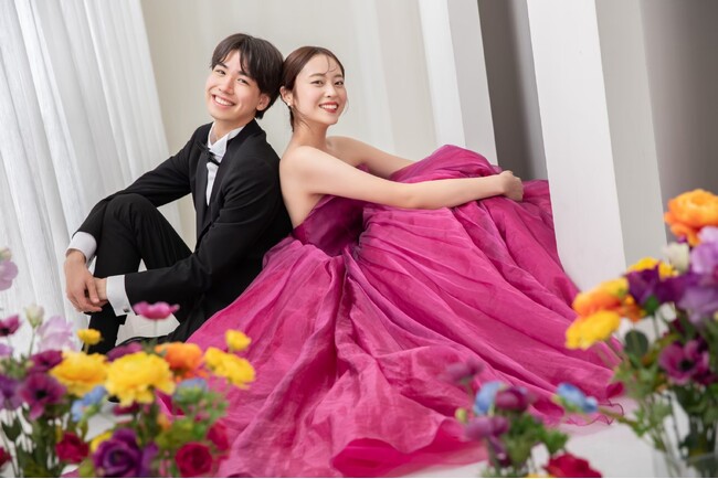 色とりどりの世界観で叶える【colorful wedding】