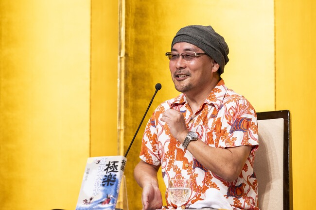 垣根涼介さんが諫早市民栄誉賞を受賞