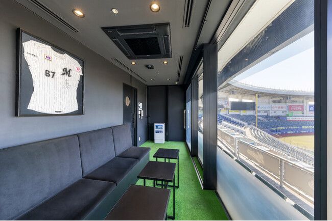 ZOZOマリンスタジアムのVIPルームにパナソニックの空質空調機器を導入
