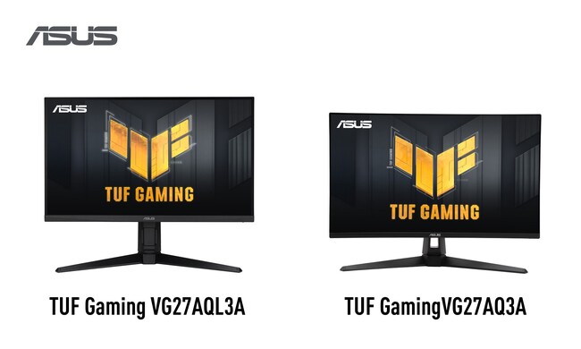 ASUSのゲーミングシリーズのTUF Gamingより、27インチ、リフレッシュレート180Hz、応答速度1msを実現するQHDゲーミングモニター2製品を発表