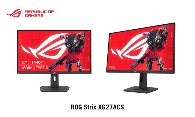 ASUSのゲーミングブランドRepublic of Gamersより27インチ、180Hzを備えたHDRゲーミングモニター「ROG Strix XG27ACS」を発表