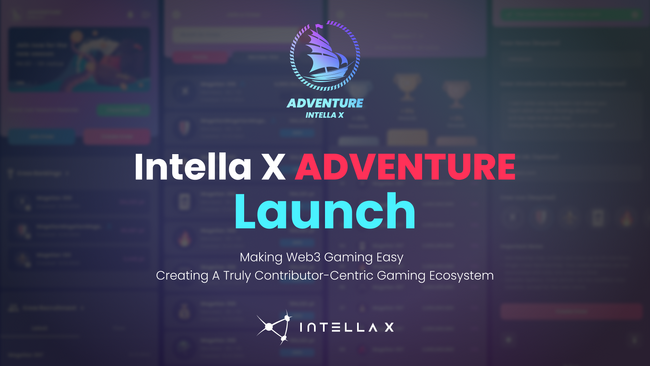 【NEOWIZ　プレスリリース】『Intella X』　新プロトコル『Intella X Adventure』をリリース