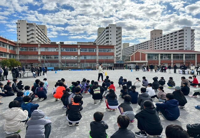 ワンリーリステッド 板橋区教育委員会と走り方教室を開催