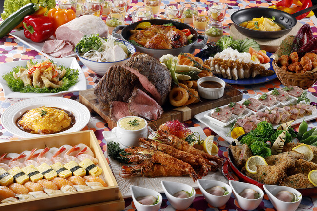 【大阪マリオット都ホテル】開業10周年の感謝を込めて、COOKAで人気のメニューが集結したアニバーサリーブッフェを開催！