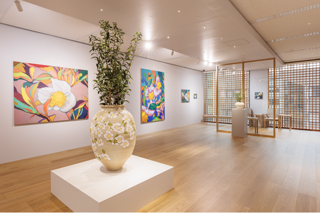 お茶×アートを楽しむ新ギャラリー「アートスペース福寿園」が新規オープン