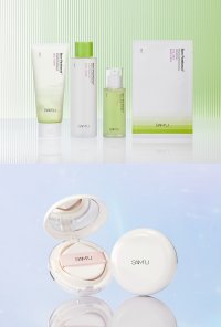 韓国スキンケアブランド「SAM’U(サミュ)」より新商品発売!一日中続く水光肌「センシティブピュア&ピュアクッション」と鎮静に効果的なスキンケア「ボーンパンテノール」ライン4種が誕生!Qoo10ビッグセールにも参加!