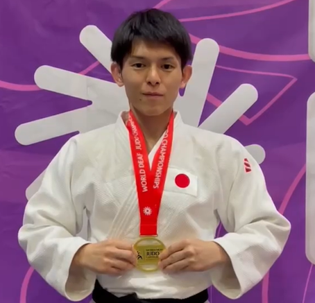 佐藤正樹選手 世界ろう者柔道選手権大会にて金メダルを獲得!