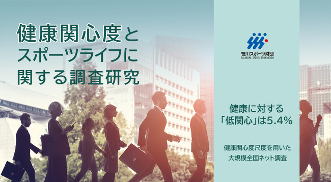 健康に対する「低関心」は5.4% 健康関心度尺度を用いた大規模全国ネット調査