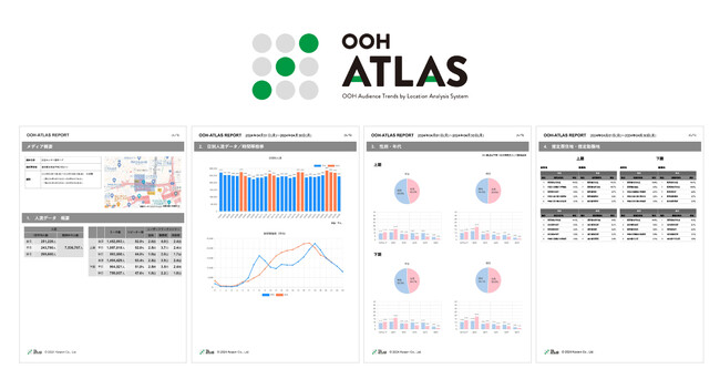 屋外広告(OOHメディア)効果測定レポートサービス【OOH-ATLAS】機能アップデート