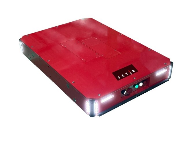 半自動ロボット低床式重量物搬送台車「ストローダー(R)」を開発