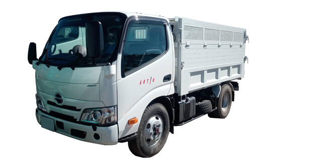 林業専用四駆「深あおりダンプ3.0t高床4WD」本格レンタルを開始