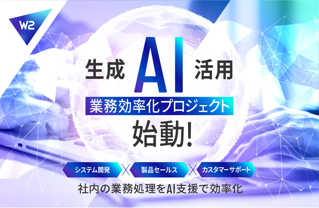 W2、生成AIを活用し、EC構築支援における品質担保及び業務効率化プロジェクトをスタート