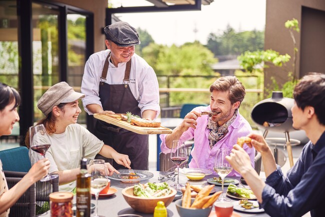 避暑地・軽井沢でプライベートBBQを満喫する夏のプランが登場!