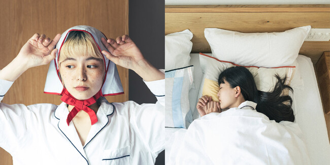 寝ているだけで翌朝うるサラヘアに?!話題のナイトキャップを贈るためのギフトバッグに新色登場