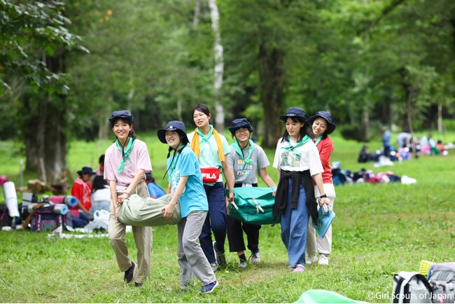 ガールスカウト日本連盟、夏休みに高校生向けキャンプを実施!