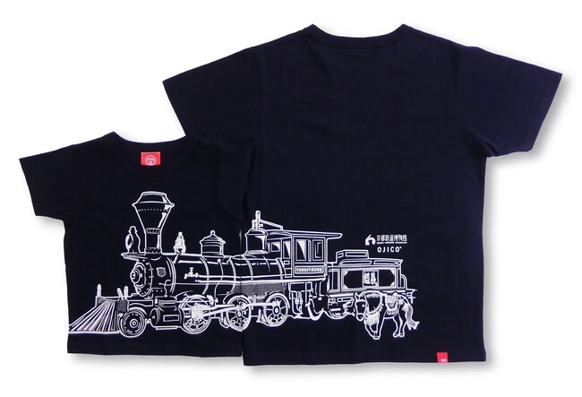【京都鉄道博物館限定】SL義経号×OJICO半袖Tシャツ発売!