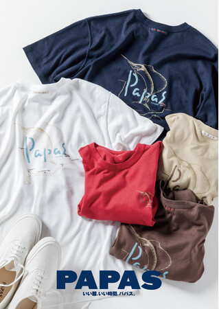 江ノ電×パパス コラボTシャツ発売!2024年7月下旬より順次店頭展開予定