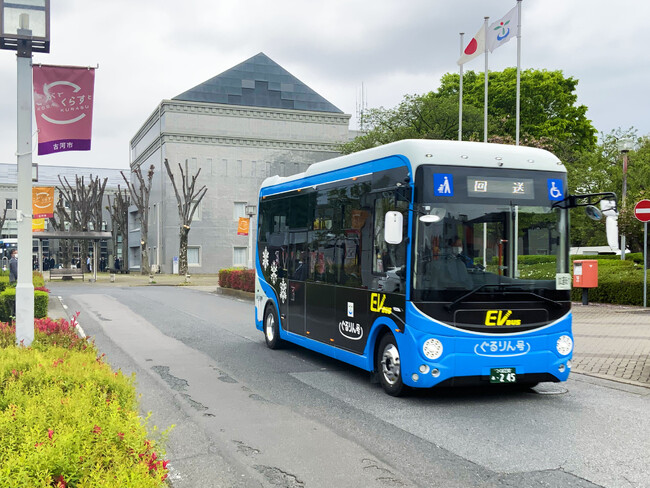 古河市役所様へ小型コミュニティEVバス2台を納車いたしました
