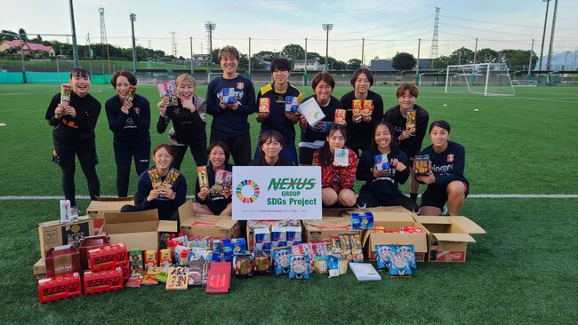 SDGsプロジェクト「バニーズ群馬FCホワイトスター」へ寄贈
