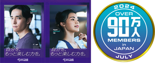 エニタイムフィットネスの国内会員数90万人突破!
