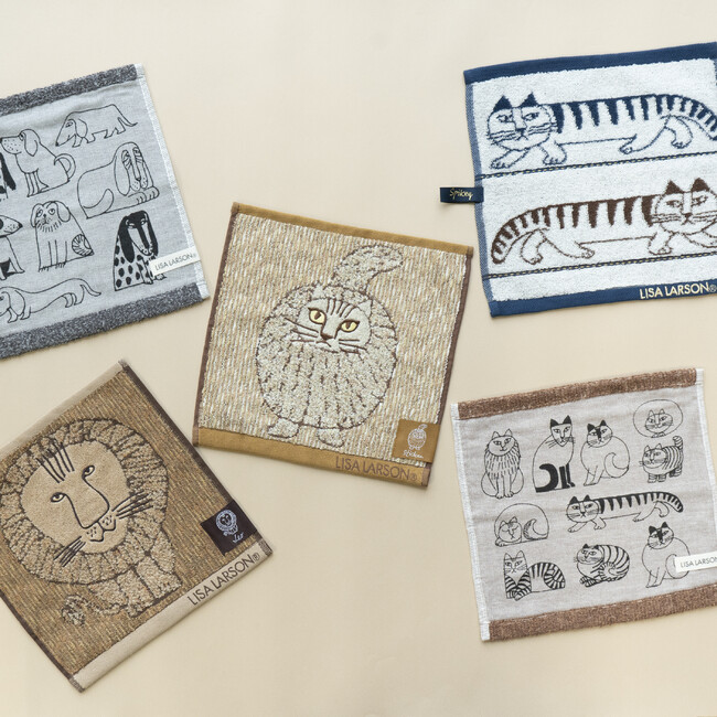 【新商品】リサ・ラーソンの陶器風タオルが新発売!