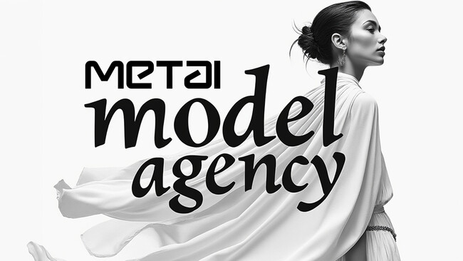 MetAI「AIモデルエージェンシー」サービスを開始!