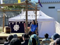 宮城県石巻市の防潮堤アート・海岸線の美術館に協力
