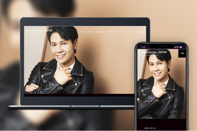タイの大人気俳優・Singtoのオフィシャルサイトおよびファンクラブをリニューアルオープン!