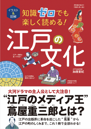 大河ドラマの主人公として大注目! 江戸のメディア王・蔦屋重三郎をはじめ、江戸の文化が全部わかる!